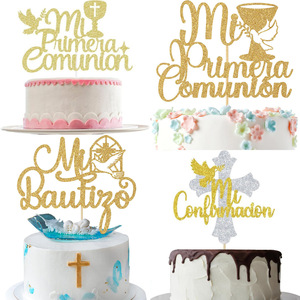 Insert de gâteau Cross mi bautizo pour une décoration de gâteau de fête de <span class=keywords><strong>communion</strong></span> - Product Image 2
