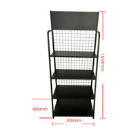 Vente en gros des fabricants étagères métalliques fournitures automobiles présentoir accessoires de sol étagère de rangement