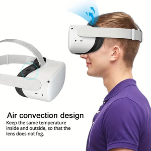 Remplacement de support d'interface faciale <span class=keywords><strong>VR</strong></span> en mousse confortable et résistant à la sueur pour accessoires Oculus/Meta <span class=keywords><strong>Quest</strong></span> <span class=keywords><strong>2</strong></span> <span class=keywords><strong>VR</strong></span> - Product Image 6