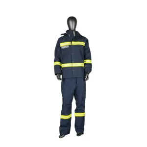 Su geçirmez rüzgar geçirmez yüksek görünürlük yansıtıcı dolgu hivi güvenlik iş elbisesi güvenlik ceket yansıtıcı ceket