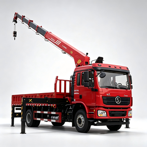 รถบรรทุกติดเครน Shacman ขนาด 10-16 ตัน ขับเคลื่อน 4x2 6x4 สำหรับขาย - Product Image 1