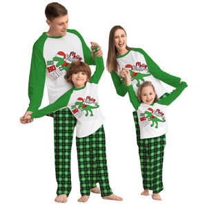 Custom Winter Familie Leuke Dieren Kerst Pyjama Voor Kinderen En Baby 'S Bijpassende Outfits - Product Image 1