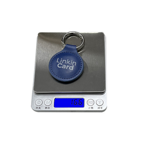GSC fábrica vender bien personalizado impermeable NFC etiqueta RFID llavero con anillo de Metal llavero NFC - Product Image 4