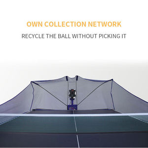 Hui Pang HP-S8-PRO Robot Professionale per Allenamento <span class=keywords><strong>Tennis</strong></span> da Tavolo a Doppia Ruota Motrice Completamente Automatico Portatile 9 Angoli PVC Resistente 30-80 - Product Image 5