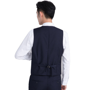 Gilet da Matrimonio in Poliestere alla Moda per Uomo, Gilet Formale da Completo Maschile, Gilet da Uomo - Product Image 5