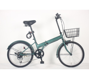 Vélo pliant en acier au carbone de 20 pouces, 6 vitesses, jantes en alliage d'aluminium, pour adultes, vente en gros - Product Image 1