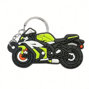 Bulk Sale 2D 3D Motorbike Embossed Custom Logo Classic Car Keychain Rubber Bike Keyring Soft Pvc Motorcycle Keychain - Product Image 2