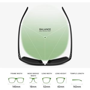 Occhiali da sole sportivi polarizzati da uomo, leggeri, con protezione UV, montatura completa, per pesca, guida, ciclismo, golf e uso all'aperto - Product Image 5