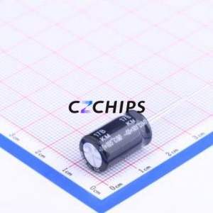 Condensateur électrolytique en aluminium à montage traversant KM108M025G17RR0VH2FP0, D10xL17mm 1000uF 20% 25V 5mm - Product Image 2