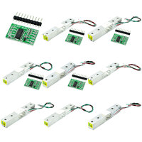 HX711 1KG/5KG/10KG/20KG Sensor de peso de celda de carga Aleación de aluminio Pesaje IC Componentes electrónicos