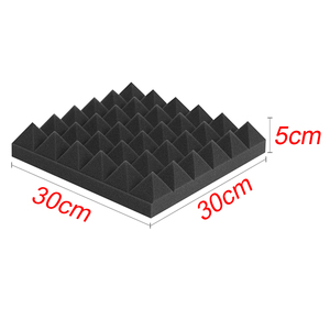 Panneaux acoustiques en mousse insonorisante ignifuge personnalisables en forme de pyramide pour les applications de salle et de studio - Product Image 4