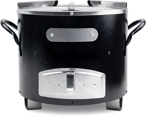 Estufa de Carbón de Acero Inoxidable para Barbacoa, Ahorradora de Energía, con Interruptor Ajustable, Estufa de Pellets de Carbón, Parrilla para Asar - Product Image 1