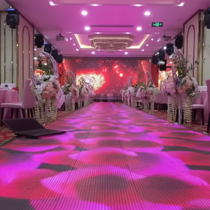 HILan กระเบื้องปูพื้น LED กันน้ำสำหรับเล่นเกม, หน้าจอ LED สำหรับตั้งพื้นหน้าจอแสดงผล LED - Product Image 1