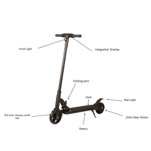 Scooters al por Mayor, Scooter Eléctrico Plegable Ligero de 2 Ruedas para Adultos, Modelo K06 - Product Image 6
