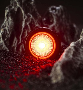 Luz trasera para bicicleta, luz trasera de advertencia de seguridad, luz recargable por USB para bicicleta, lámpara trasera LED para ciclismo, luces impermeables para bicicleta - Product Image 3