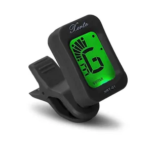 Digitaler Clip-on-Elektro tuner Gitarren bass Ukulele Violine Universal Tuner LCD-Bildschirm Drehbar Genaue Abstimmung