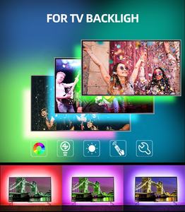 2025 Trending TCWin Smart RGB tira de luces LED al por mayor 5M al aire libre Flexible 5050 SMD DC5V impermeable App Control barato - Product Image 2