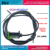 Sensor Fotolistrik Elco OG18-AK100VP6 I/O Link 24V 100% Baru Asli Otentik