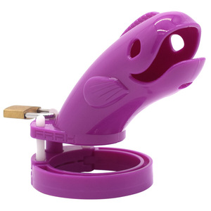 <span class=keywords><strong>Cage</strong></span> de chasteté pour homme, dispositif de chasteté, anneaux en plastique, jouets Sexy pour homme adulte, 5 couleurs au choix, livraison gratuite - Product Image 4