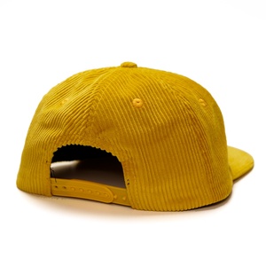 Gorras Snapback Originales de Pana Brillante Personalizadas, Gorras de 5 Paneles Sin Estructura con Logotipo Bordado - Product Image 3