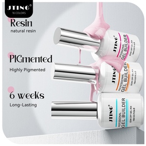 JTING Gel Constructeur BIAB Professionnel 16 Couleurs en Bouteille pour Extension d'Ongles, Végan et Sans Cruauté Animale, Vernis Gel OEM Marque Privée - Product Image 3