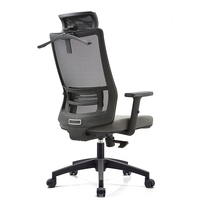 Chaise de bureau ergonomique de pivot de dos de maille de pivot confortable avec des roues de pivot