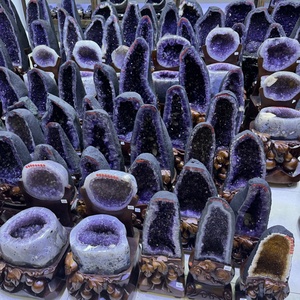 Wholesale Global <strong>Supplier</strong> High Quality Loose Gemstone Spiritual Healing <strong>Crystal</strong> Craft Amethyst <strong>Cluster</strong> <strong>Geode</strong> for Home Decoration - Product Image 3