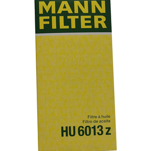 Filtro de aceite genuino MANN HU6013z Filtro de aceite de motor OEM original para 2012-Seat LEON (5F1) 1,8 TSI/2,0 <span class=keywords><strong>Cupra</strong></span> - Product Image 1