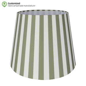 Coprilampada Artigianale per <span class=keywords><strong>Lampada</strong></span> <span class=keywords><strong>da</strong></span> <span class=keywords><strong>Terra</strong></span>, <span class=keywords><strong>Paralume</strong></span> a Righe Eco-Sostenibile per Soggiorno - Product Image 1