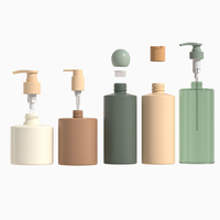 Flacon distributeur de savon en plastique PE personnalisé 300 ml - 650 ml pour shampoing, sérum et lotion pour le soin de la peau