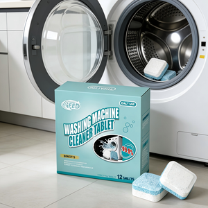 เม็ดทำความสะอาดเครื่อง<span class=keywords><strong>ซัก</strong></span><span class=keywords><strong>ผ้า</strong></span> สูตรทำความสะอาดล้ำลึก ปลอดภัย เป็นมิตรต่อสิ่งแวดล้อม ขจัดกลิ่น ทำความสะอาดถัง<span class=keywords><strong>ซัก</strong></span> - Product Image 1