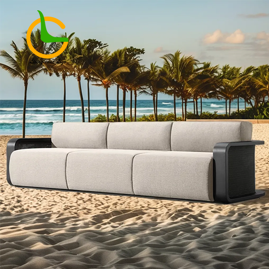 Outdoor Aluminum Furniture Set Garden Sofa Hotel Luxury Sofa Set New