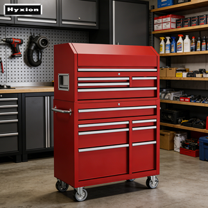 Vente flash : armoire à outils roulante en acier inoxydable 430 de qualité supérieure, ignifuge, pour <span class=keywords><strong>garage</strong></span>, atelier de réparation automobile, 41 pouces - Product Image 1