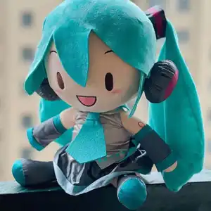 Penjualan laris mainan mewah boneka Hatsune Fufu masa depan karena pegangan tangan boneka mewah berharga yang sama hadiah bantal lempar