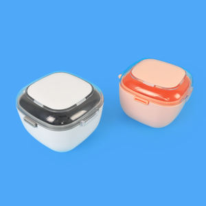 Contenitore per protesi dentaria scatola di pulizia contenitore contenitore per protesi dentaria per qualsiasi protesi completa e parziale trasparente - Product Image 2