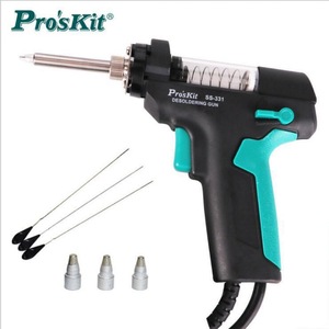 Estación de Desoldadura Eléctrica Pro'sKit SS-331 con Control Digital de Temperatura y Función de Reposo Automático - Product Image 3