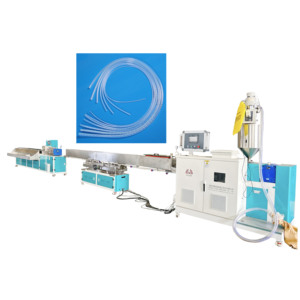 Operação simples PVC 4-16mm Medical Soft Tube Mangueira Extrusão Linha Máquina - Product Image 1