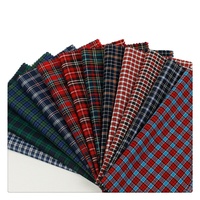 Tissu teint en fil 100% coton, poids 100 g/m², pour chemise homme, caleçons boxer homme