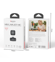 Microphone cravate à aimant puissant double mode Yesido avec connecteur Type-C 1-vers-1 KR27
