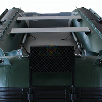 Bote Inflable de Patrulla Rápida con Casco de Aluminio, Bote Inflable de PVC para Remo, Bote de Pesca Inflable, Bote Plegable con Costillas en Venta