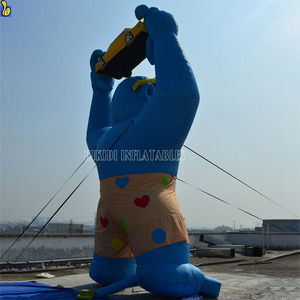 Terpal PVC Kelas Komersial Gorila, Gorila Tiup Raksasa untuk Iklan K2083-<span class=keywords><strong>2</strong></span> - Product Image 5