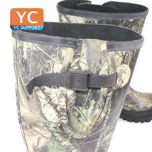 أحذية مطر احترافية مقاومة للماء - حماية قوية للمشي لمسافات طويلة، الصيد، والعمل في الهواء الطلق. - Product Image 3