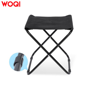 Silla Plegable Portátil Woqi para Camping, Tela Oxford Negra, Capacidad de Carga de 100 kg, Uso en Jardín y Exteriores - Product Image 1