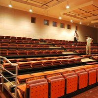 Système de sièges pliants rétractables JY-780 pour économiser de l'espace, pour salle de sport intérieure, école, stade de basket-ball