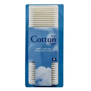 Disposable Paper Stick Cotton Bud Manufacture Coton Tige Cleaning Double Head Cleaning Q Tips