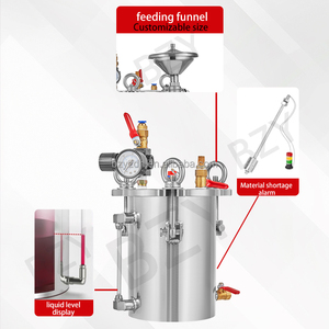 Récipient sous pression en acier inoxydable avec revêtement en téflon, résistant à la corrosion, aux acides et aux alcalis, antiadhésif, capacité de 1L à 100L - Product Image 4