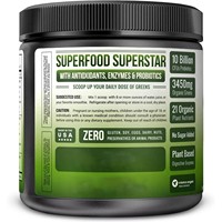 Poudre de protéines végétales de fruits et légumes, végétarienne et végane, spiruline, chlorelle, 255 g, emballage en pot, énergisante