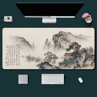 Tapis de bureau chinois traditionnel, imperméable, antidérapant, grand format, pour jeux et usage au bureau
