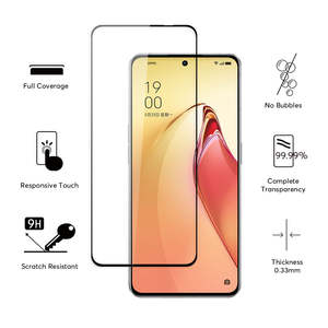 <span class=keywords><strong>Protection</strong></span> d'écran en verre trempé 2.5D haute transparence, anti-choc et anti-rayures pour téléphones mobiles <span class=keywords><strong>Oppo</strong></span> A77 5G A12 A15 - Product Image 1