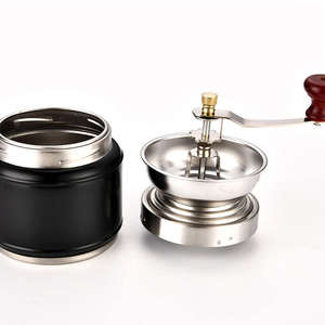 Moulin à épices manuel en acier inoxydable pour café, grains et poivre – Outil de cuisine fait main - Product Image 3